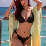 Medium Breasts Red Hair Real Skin Adult Doll 18