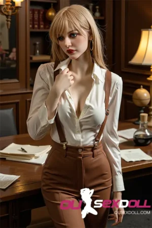Medium Breast Blond Mature Adult Doll 15