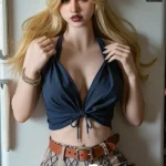 Medium Breast Blond Mature Companion Doll 6