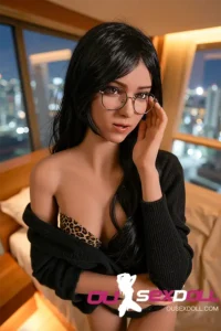 Small Breast Black Hair Mature Sex Doll 6