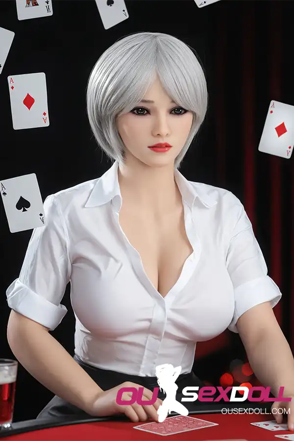 Big Breasts Fair Hair Lifelike Chubby Doll 1