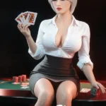 Big Breasts Fair Hair Lifelike Chubby Doll 3