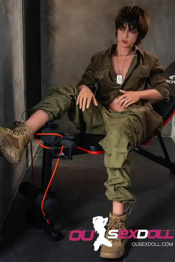 Black Hair Asian Male Sex Doll 10