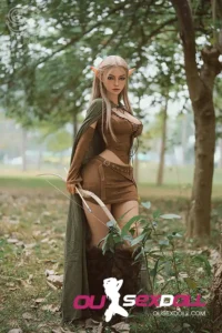 C Cup Wheat Big Butt Realistic Sex Doll 1