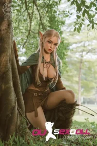 C Cup Wheat Big Butt Realistic Sex Doll 5