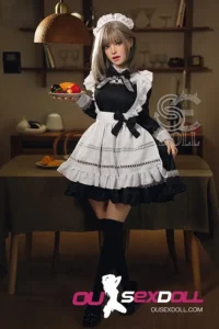E Cup Maid Sweet Charming Lifelike Sex Doll 21