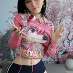 E Cup Medium Bust Playful Lifelike Sex Doll 14