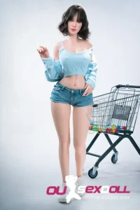 E Cup Short Hair Big Butt Realistic Sex Doll 10
