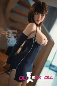 E Cup Short Hair Medium Breasts Real Sex Doll 2