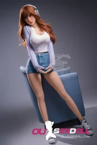 F Cup Big Breasts Curvy Body Lifelike Sex Doll 2