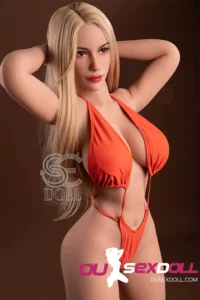 F Cup Busty Curvy Alluring Realistic Sex Doll 17