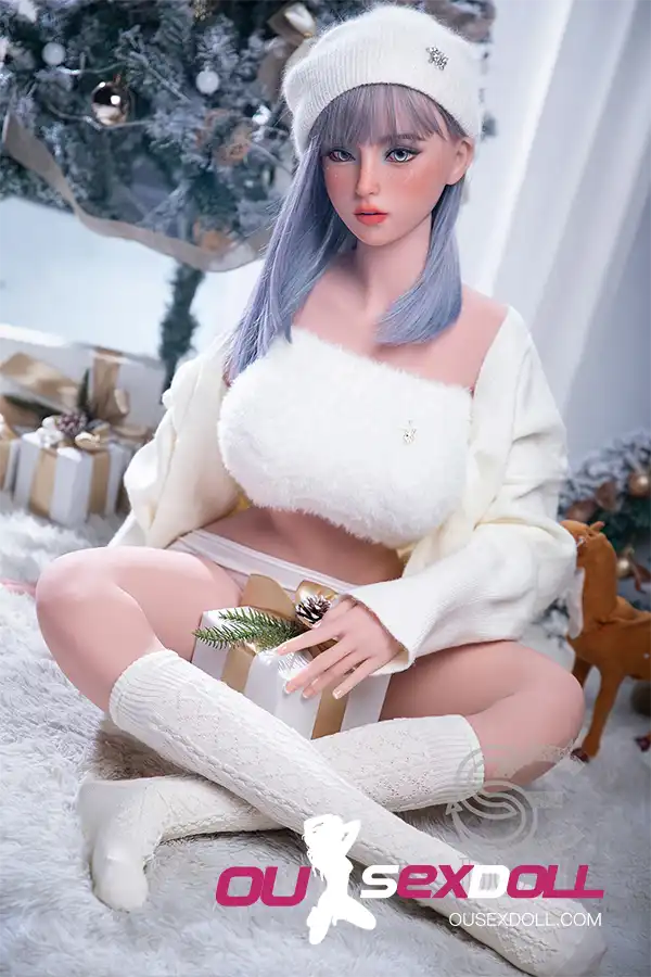 F Cup Christmas Charming Lifelike Sex Doll 12