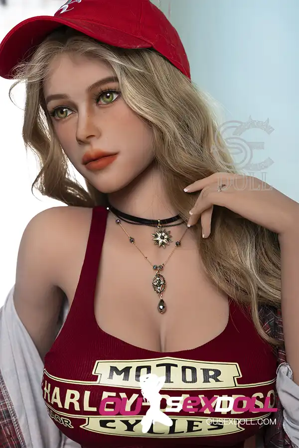 F Cup Curly Hair Full Bust Realistic Sex Doll 11
