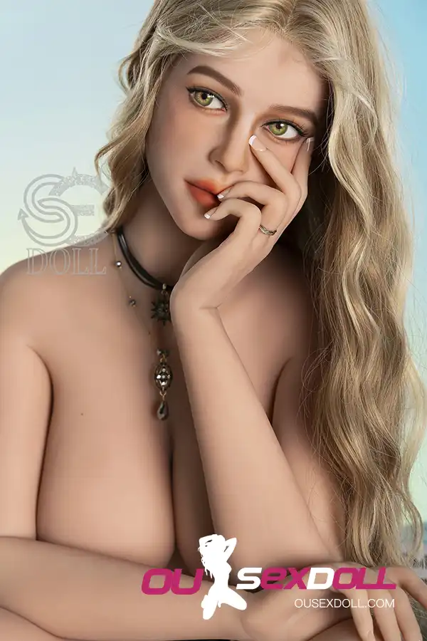 F Cup Curly Hair Full Bust Realistic Sex Doll 19
