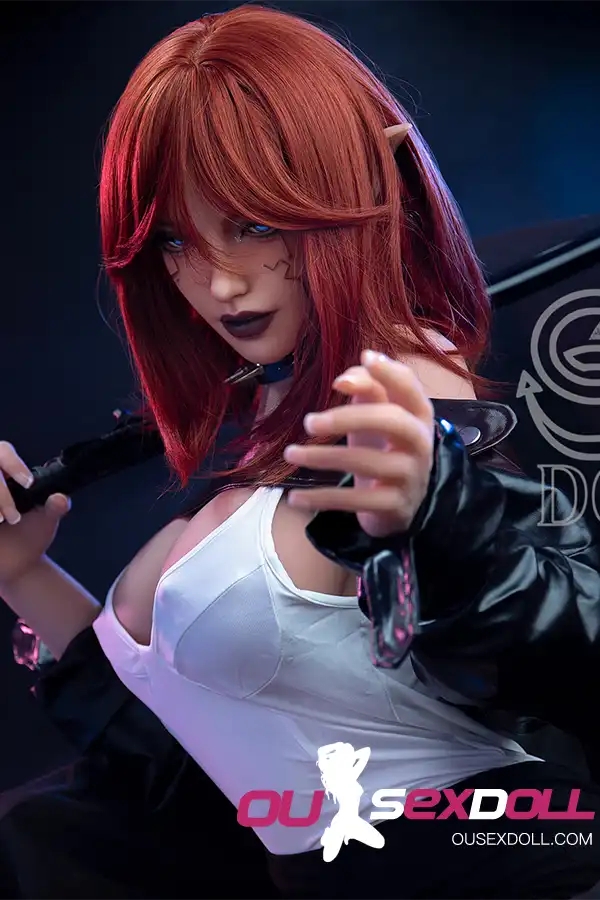 F Cup Curvy Body Big Breasts Realistic Sex Doll 6