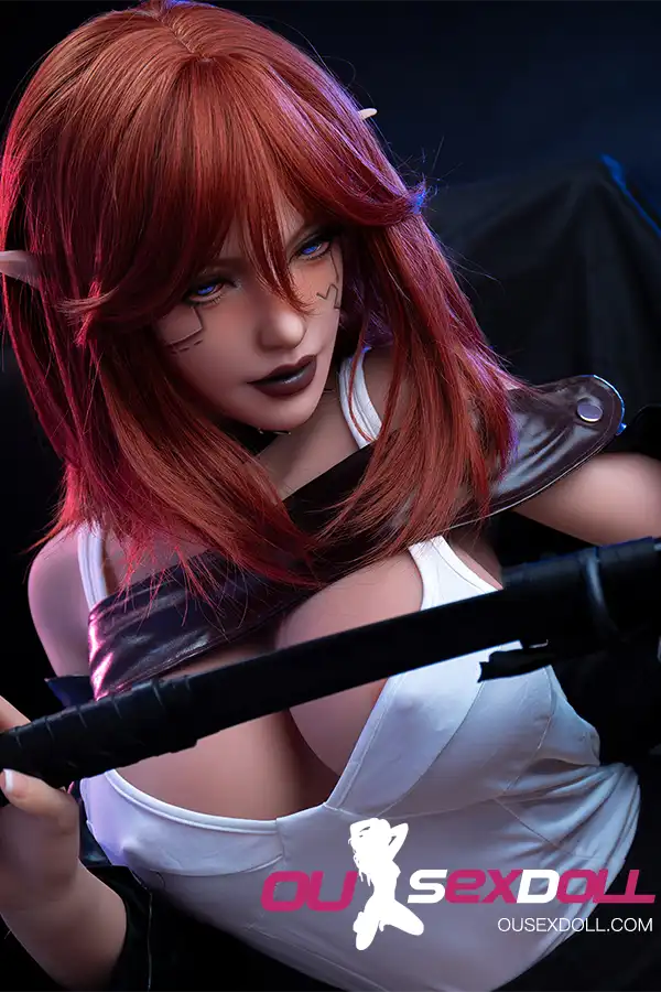 F Cup Curvy Body Big Breasts Realistic Sex Doll 7