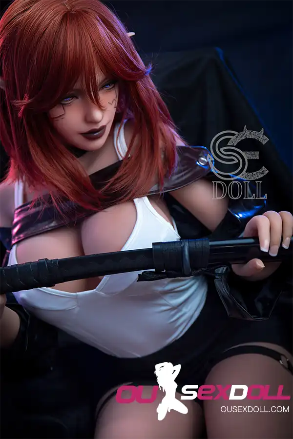 F Cup Curvy Body Big Breasts Realistic Sex Doll 9