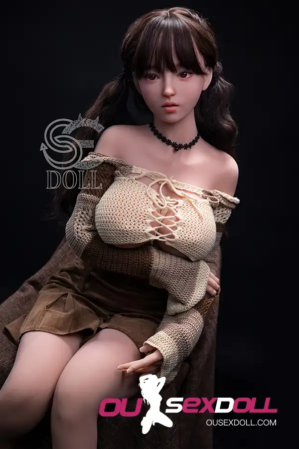 F Cup Curvy Figure Big Breasts Realistic Sex Doll 10