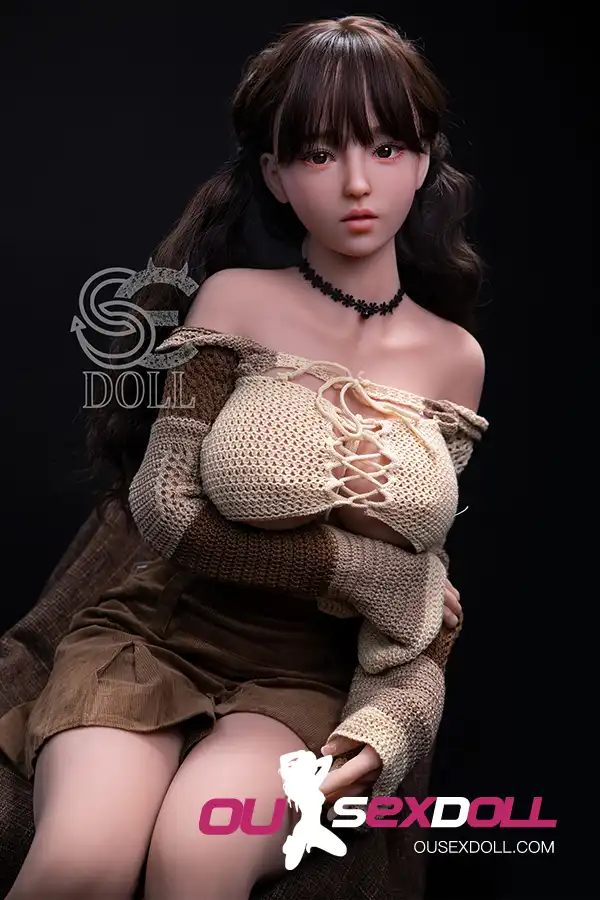 F Cup Curvy Figure Big Breasts Realistic Sex Doll 11