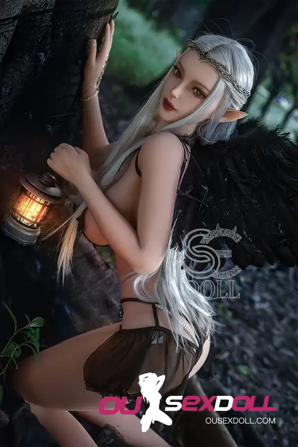 F Cup Elf Ears Curvy Lifelike Sex Doll 15