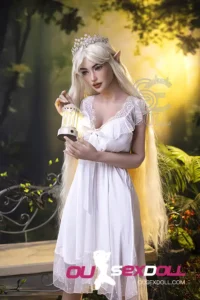 F Cup Long Hair Charming Lifelike Sex Doll 2