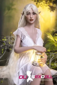 F Cup Long Hair Charming Lifelike Sex Doll 5