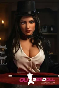F Cup Mature Black Stockings Sexy Real Sex Doll 15