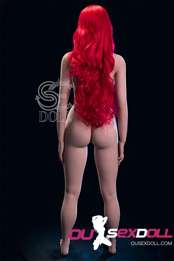 F Cup Red Hair Sexy Big Breasts Real Sex Doll 2