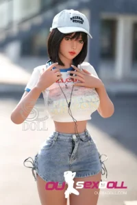 F Cup Short Hair Sexy Big Breasts Sex Doll 6