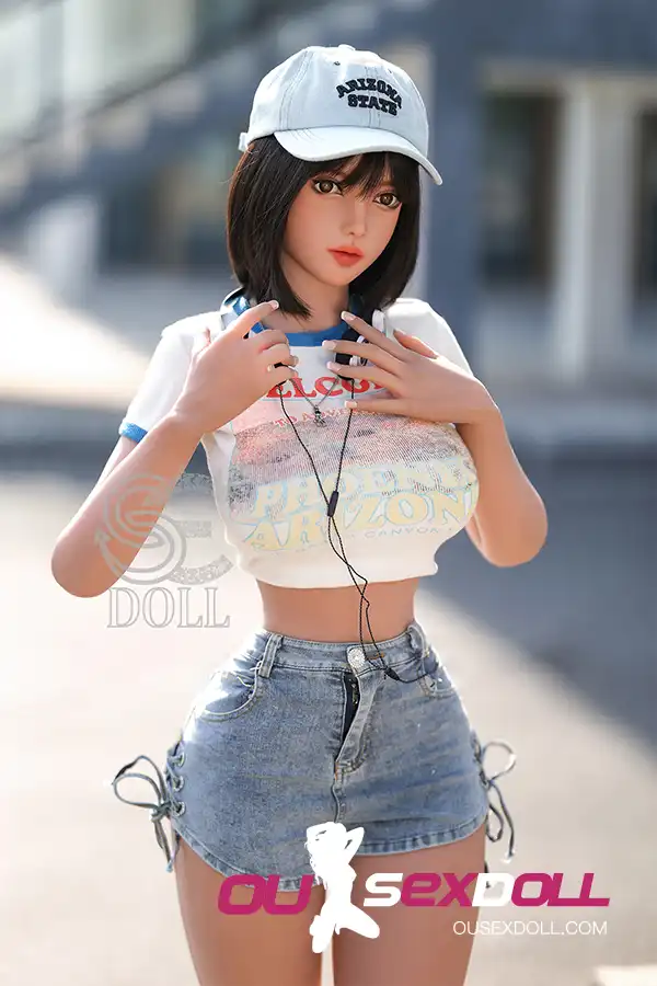 F Cup Short Hair Sexy Big Breasts Sex Doll 6