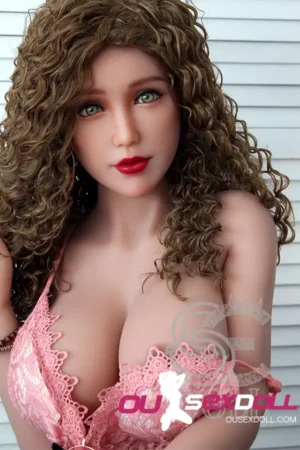 F Cup Tight Curly Hair Full Bust Real Sex Doll 2
