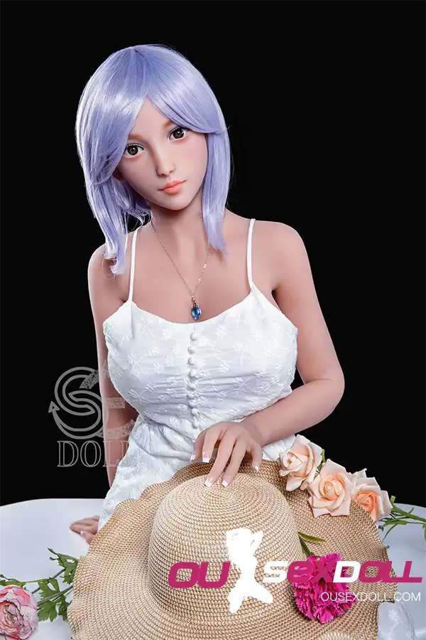 F Cup White Dress Elegant Big Breasts Sex Doll 1