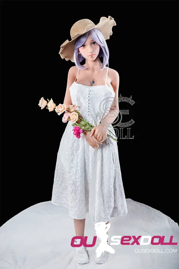 F Cup White Dress Elegant Big Breasts Sex Doll 4