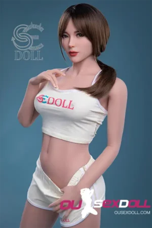 E Cup Asian Beauty Red Lips Realistic Sex Doll 3
