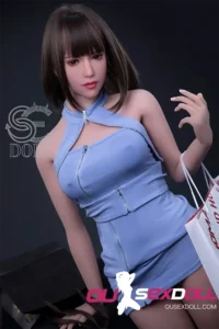 E Cup Asian Red Lips Full Bust Real Sex Doll 6
