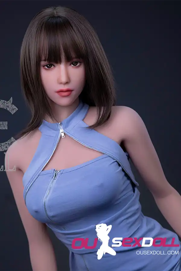 E Cup Asian Red Lips Full Bust Real Sex Doll 9