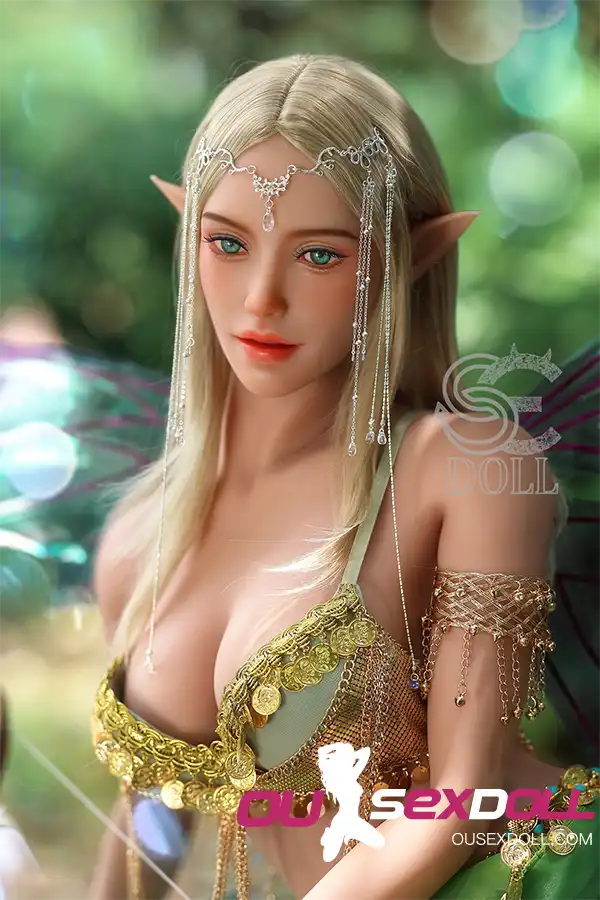 E Cup Beautiful Elf Ears Realistic Sex Doll 9