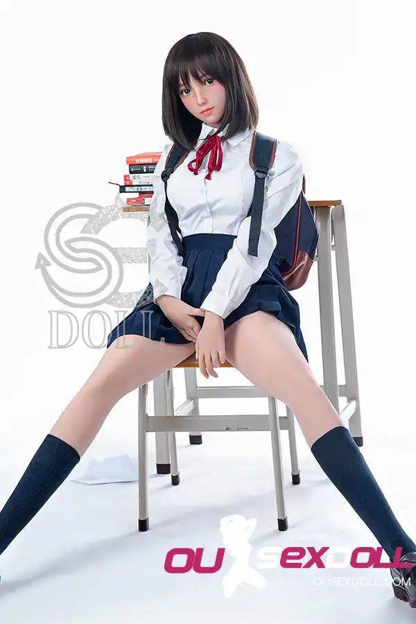 E Cup Big Breasts Classroom Lifelike Sex Doll 11