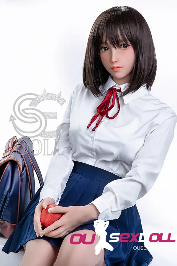 E Cup Big Breasts Classroom Lifelike Sex Doll 13