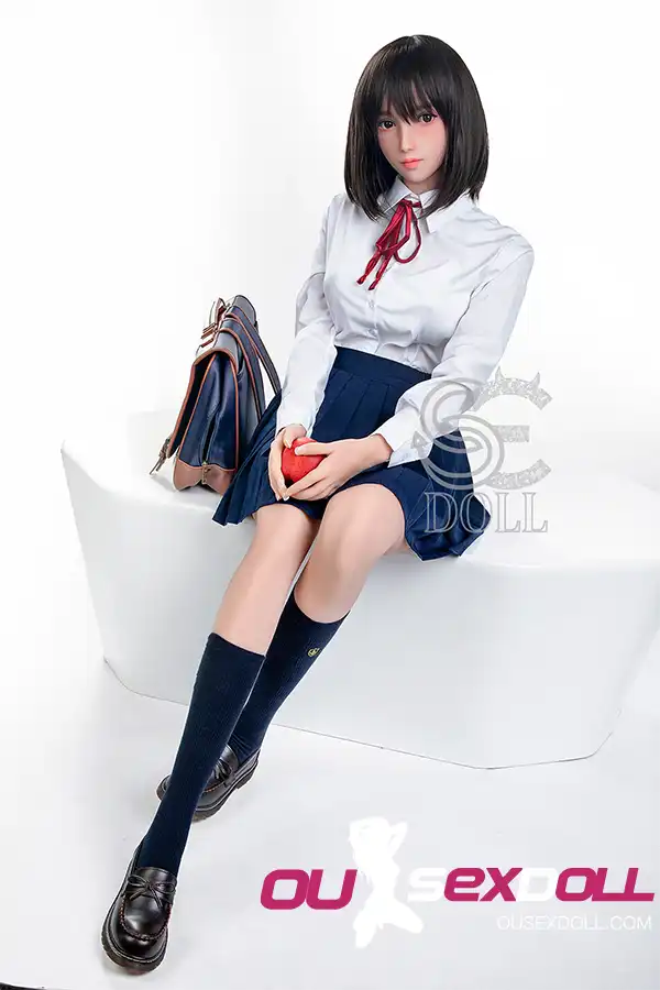 E Cup Big Breasts Classroom Lifelike Sex Doll 14