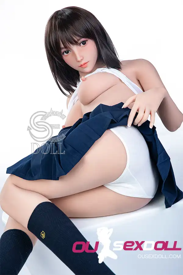 E Cup Big Breasts Classroom Lifelike Sex Doll 16
