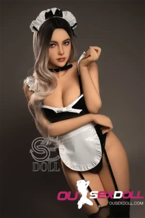 E Cup Black Stockings Big Boobs Real Sex Doll 5