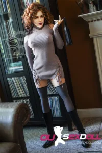 E Cup Curly Hair Big Boobs Real Sex Doll 15