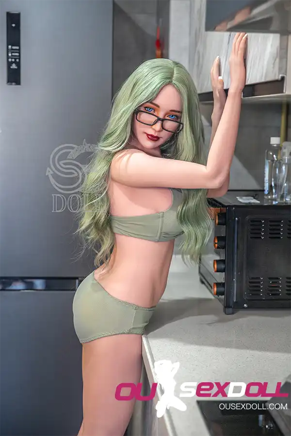 E Cup Green Big Boobs Home Realistic Sex Doll 8