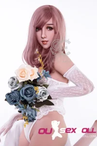 E Cup Pink Hair Sexy Realistic Sex Doll 17