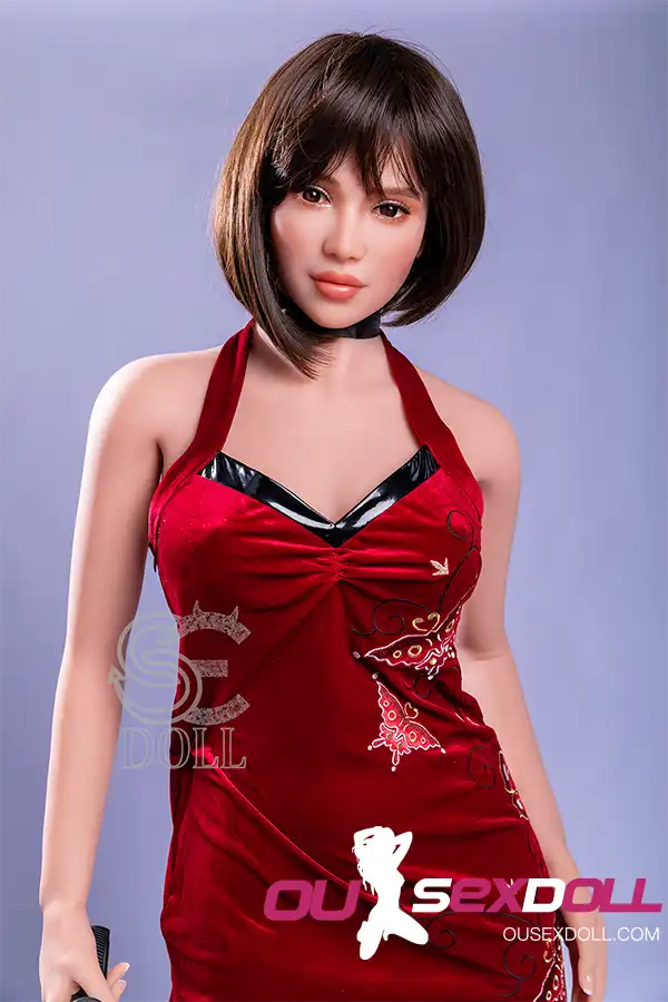 E Cup Sexy Red Big Breasts Realistic Sex Doll 9