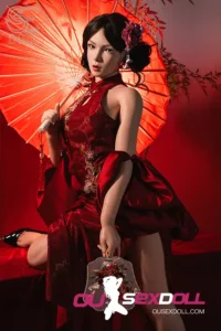 C Cup Chinese Qipao Elegant Realistic Sex Doll 20
