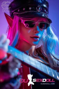 C Cup Cool Guitar Girl Realistic Sex Doll 13