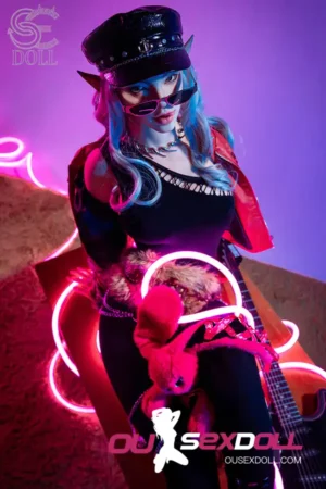 C Cup Cool Guitar Girl Realistic Sex Doll 15