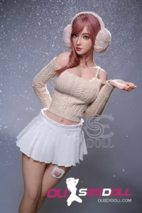 C Cup Snowy Scene Curvy Body Real Sex Doll 3
